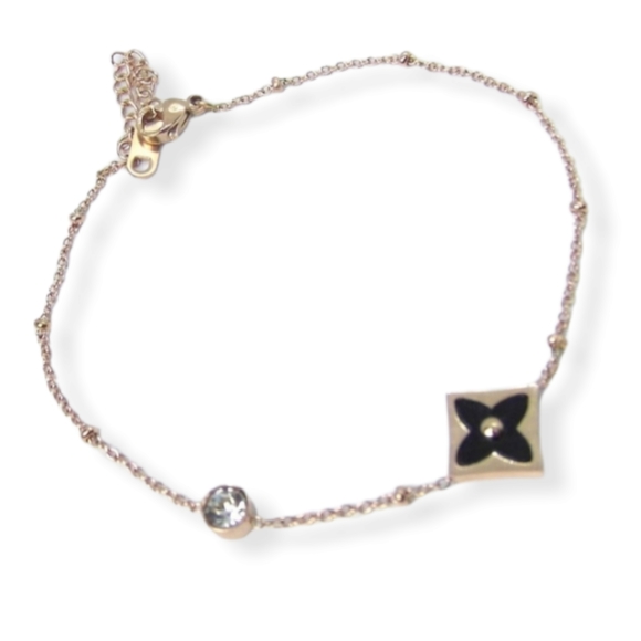 Jewelry - Fashion inspired rose goldtone signature bracelet